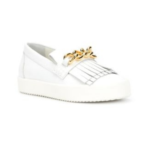 Giuseppe Zanotti Fringed Loafer Sneakers - Picture 5 of 7